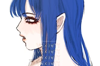 draw sketch of your characters, fanart