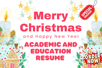 write professional teacher, adjunct, education, lecturer, and principal resume