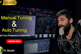 do professional manual tuning and auto tuning for perfect vocals