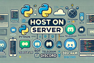 host your bot in server