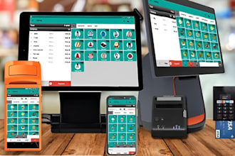 make CRM erp retail shop pos software fastfood cafe inventory management