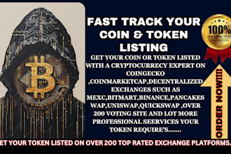 do token listing ico listing coin listing coinmarketcap coingecko uniswap ibank