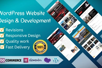 expertly build your wordpress website by elementor, divi and wp bakery