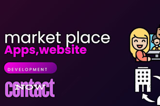create your c2c b2c,b2b websites and app