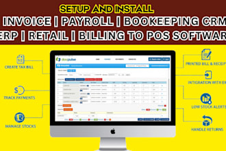 install payroll billing software crm erp to restaurant mlm medical pos software