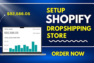 set up shopify store , shopify expert