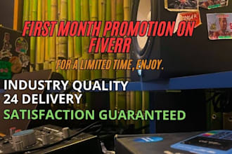 create a professional trap or rap beat for you within 24 hours