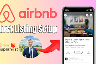 setup your airbnb host listing for your first booking