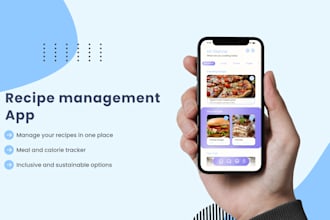 create a recipe management app like paprika, kitchenese, pestle