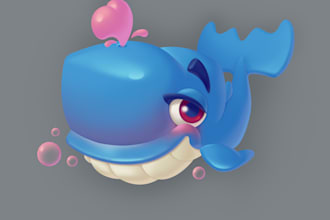 design a unique stylized 2d character for your game or animation