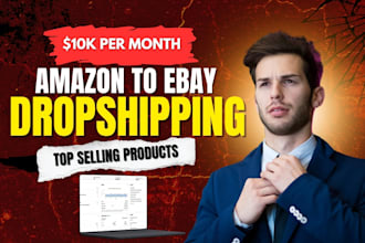 do amazon to ebay dropshipping, ebay lister, ebay seo listing