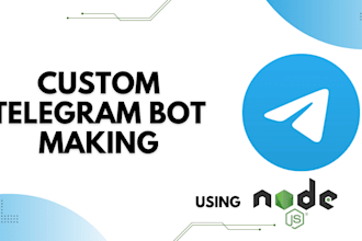 create custom telegram bot using nodejs