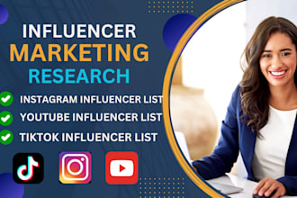best instagram, youtube, tiktok influencers list influencer marketing