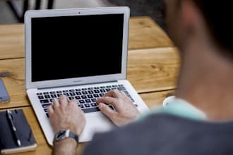 do a fast typing job, retype scanned documents, your typist