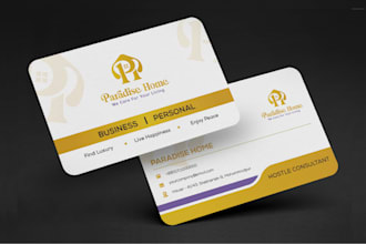do professional business identity card design print ready
