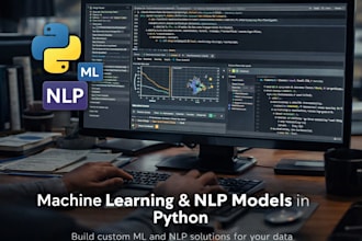 build machine learning and nlp models in python