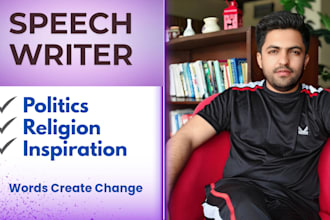 write impactful religious and political speeches for any occasion