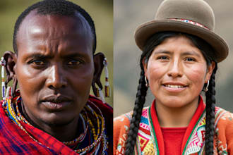 create stunning ethnic and cultural portraits