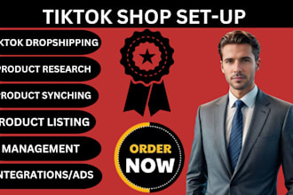 set up tiktok shop, manage tiktok shop, tik tok shop affiliate marketing, VA