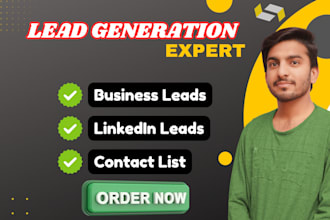 do USA b2b lead generation and email finding for any industry