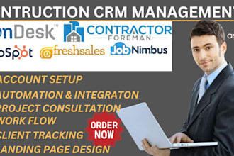 setup jobnimbus procore archdesk buildertrend accello acculyn housecall hubspot