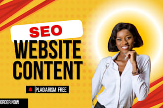 write SEO website content and copy that converts, zero ai