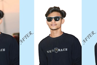 professionally perform intricate background removal