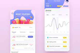 develop reward based app, loyalty app, discount app, referral program app