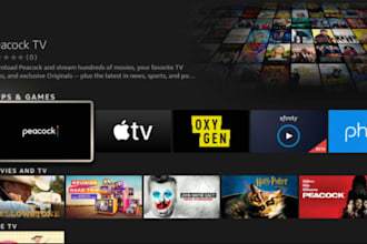 build iptv player, iptv app, vod app, smart tv app, ott app, video streaming ap