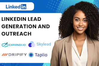 do linkedin outreach automation on expandi io skylead