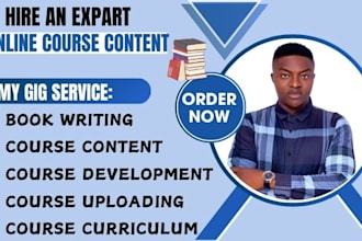 create a high ticket online course content course creation course website, ebook