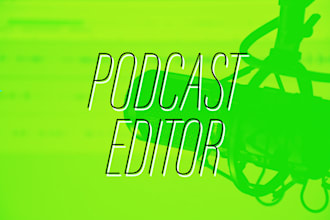 edit your podcast audio and video