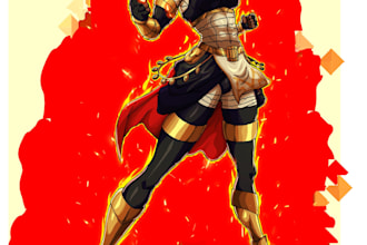 draw comic books, manga and illustrations