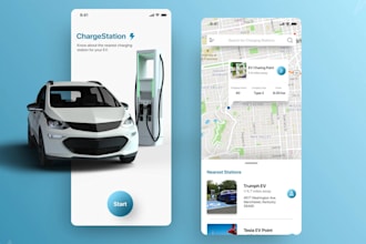 develop ev charging app, electronic car charging app, ev charging app finder
