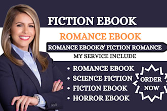 ghostwrite fiction, romance fiction ebook, horror fiction