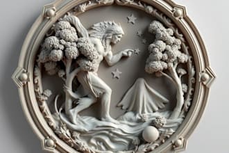 3d engraving, 3d machining design,3d modeling , 3d cnc machining