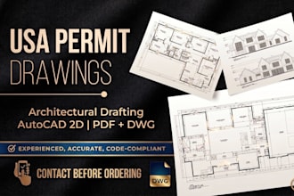 design architectural and construction drawings in autocad