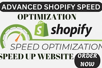 do shopify speed optimization, increase shopify speed, shopify website score
