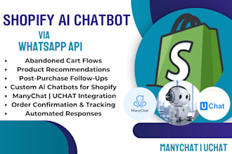 boost shopify sales with whatsapp ai chatbot manychat, ai automation