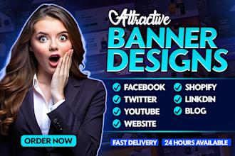 design high quality shopify banner, website banner, shopify design and redesign