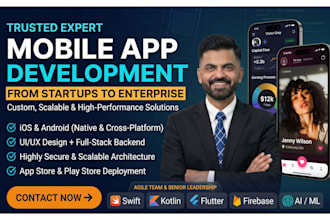 build mobile app development ios android app flutter developer ai app creation