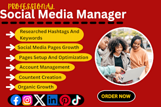 be your expert social media marketer and dedicated assistant