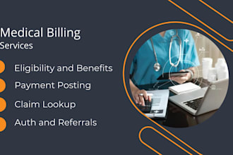 do payment posting, eligibility and benefits and claim lookup