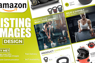 design stunning amazon product listing images and infographics that converts