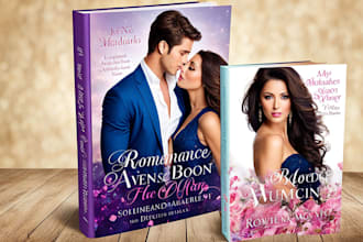 design professional romance book cover
