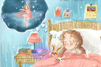 watercolor children book illustration children book illustration