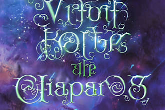 create an epic fantasy book cover