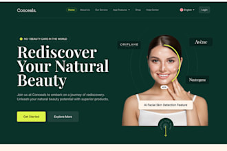 design wordpress beauty website, spa, makeup, beauty website