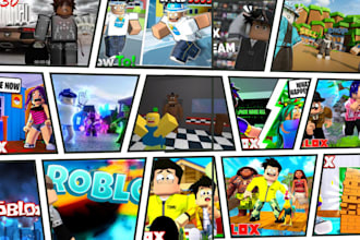 make a custom roblox gfx valorant montage thumbnail for game or youtube channel