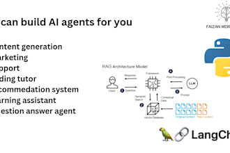 develop llm ai agent saas or chatbot for your business
